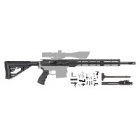 AR-10 .308 18" Mid Tactical SPR Rifle Build Kit / 15" Mlok / Adaptive Stock